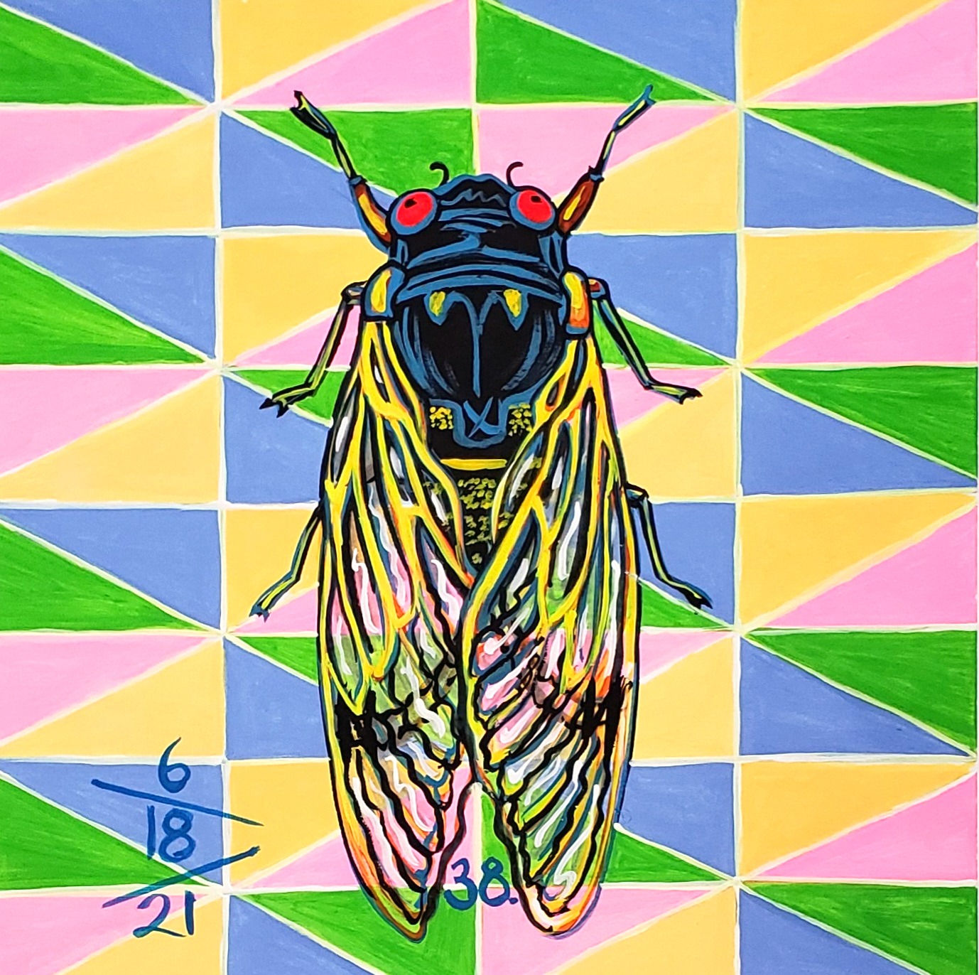 Cicada no. 38, Print