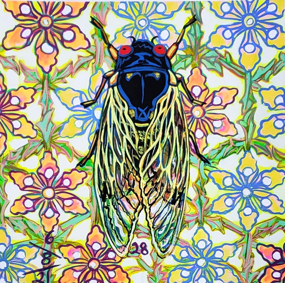 Cicada no. 28, Print