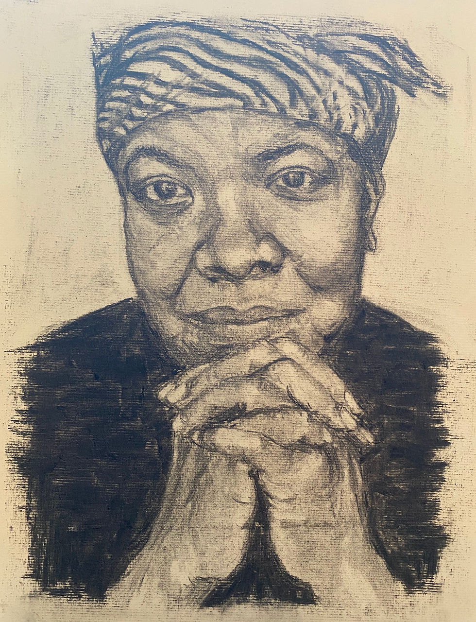 Gina Chua, New York, charcoal
