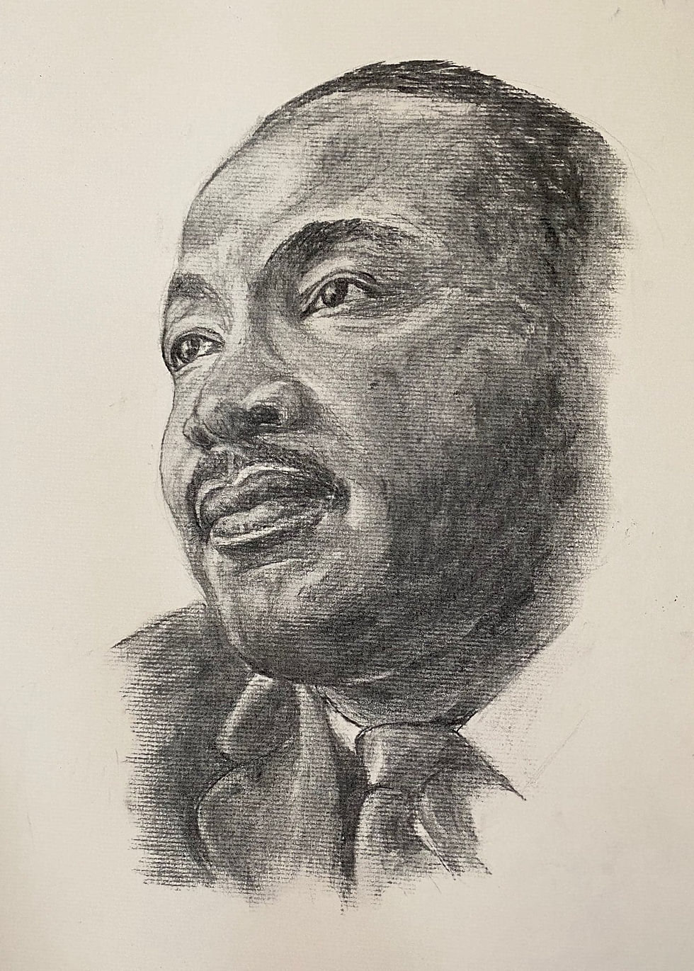 Gina Chua, New York, charcoal