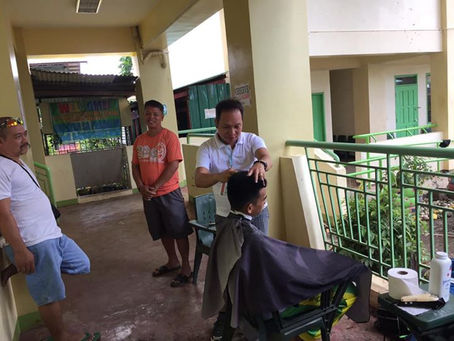 Gupitan sa Palarong Pambansa 2019 (Region 8 delegates), Bangkal, Davao City, Philippines