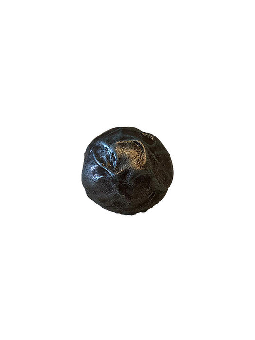 Truffle on dark chocolate with Swiss cheese, cinnamon and Chili pepper