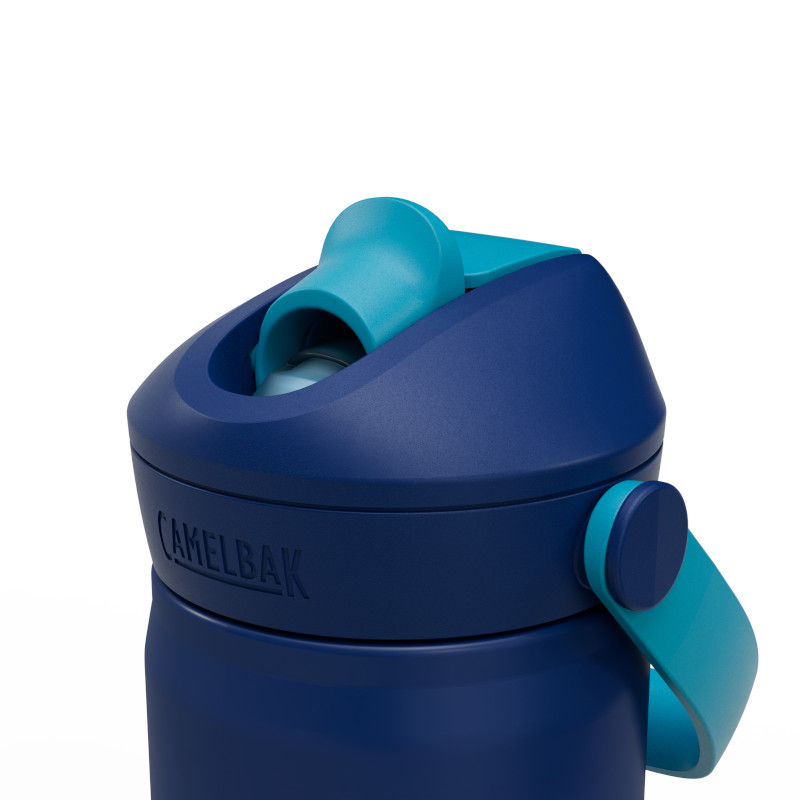 縮圖：Thrive Flip Straw Insulated Stainless Steel Kids Bottle 350ml Blue Haze