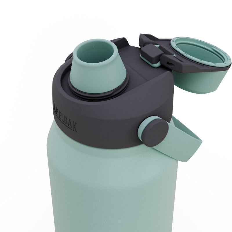 縮圖：Thrive Chug 高水流不鏽鋼真空水樽 1公升 (32安士)  銀霧