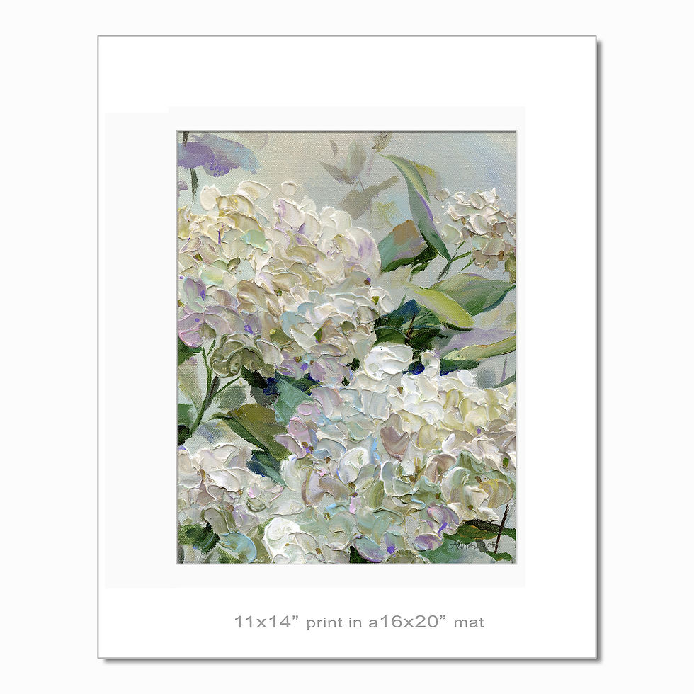 Thumbnail: "Hydrangea Study - 16 - small prints"