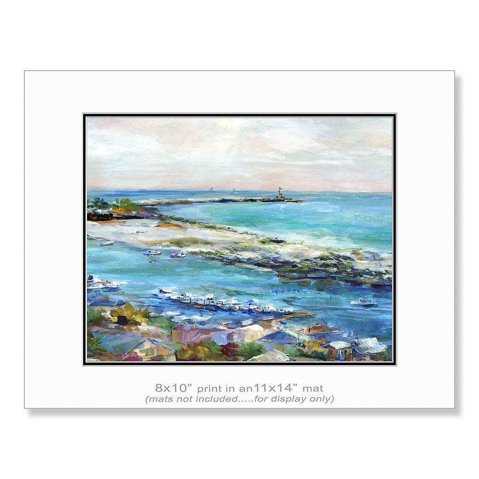 Thumbnail: "Harbor View - print"