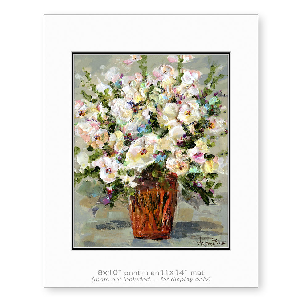Thumbnail: "Floral Basket 1 - print"