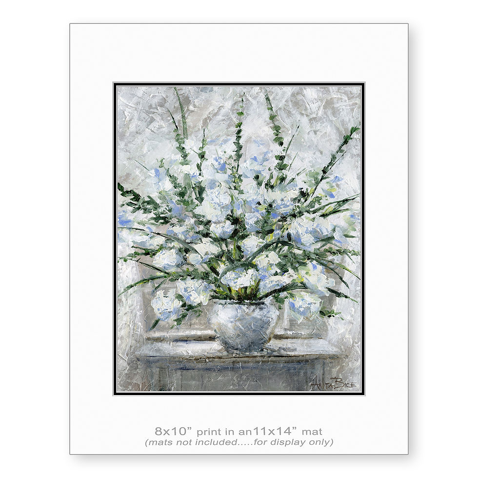 Thumbnail: "Dressed in White - print"