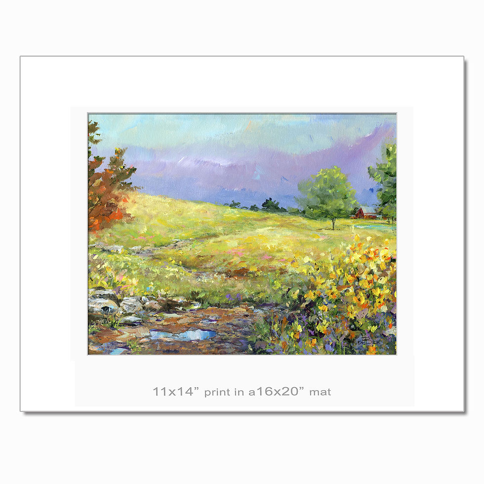 Thumbnail: "Meadow Walk - small prints"