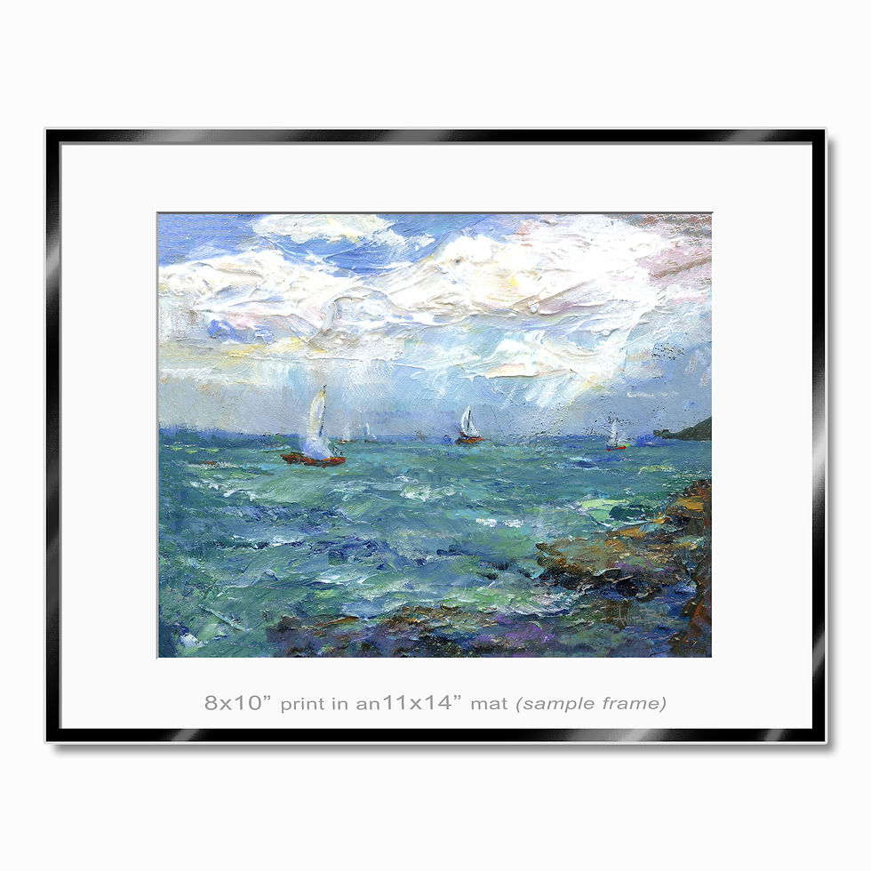Thumbnail: "Summer Sailing - small prints"