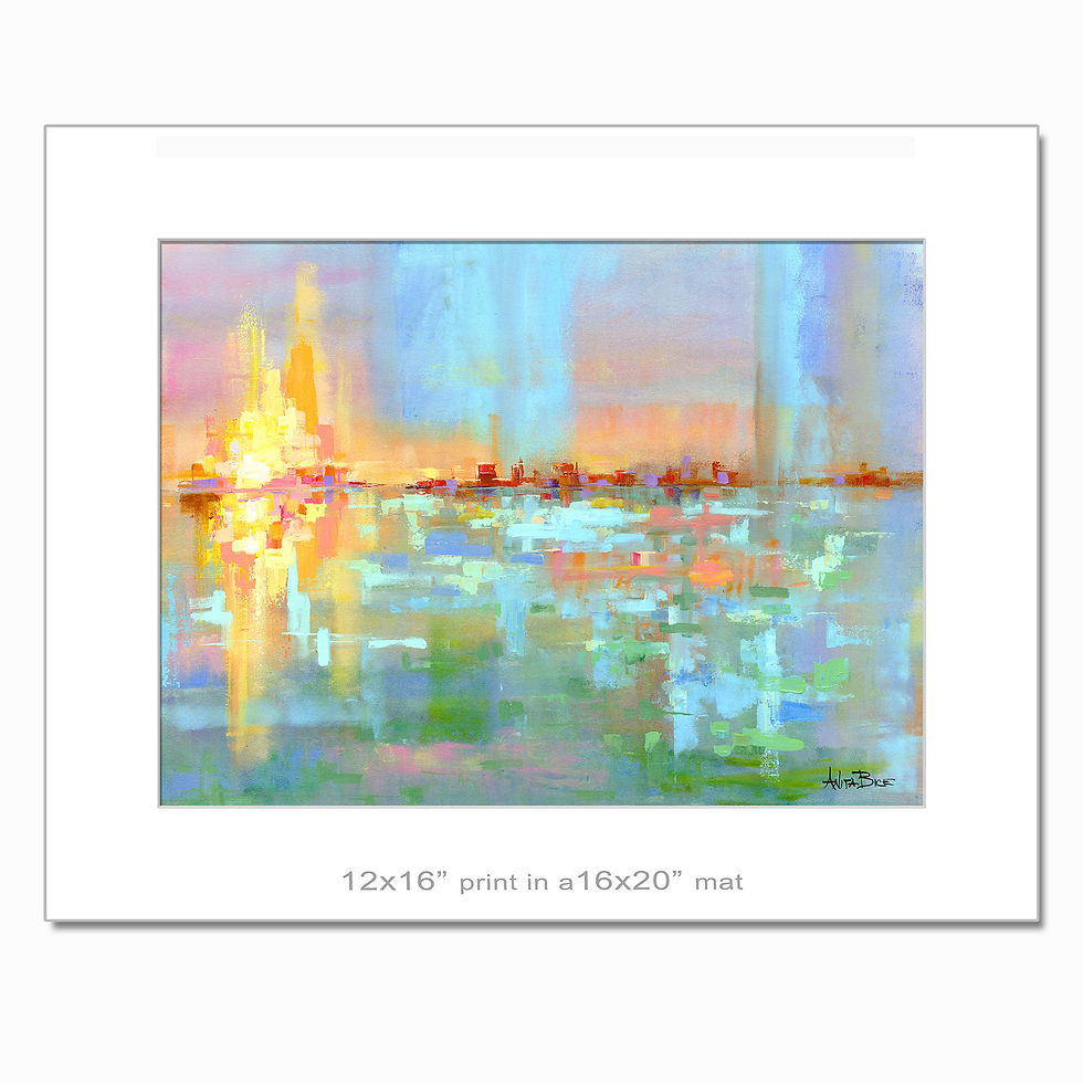 Thumbnail: "Coastal Mirage - 1 - small prints"