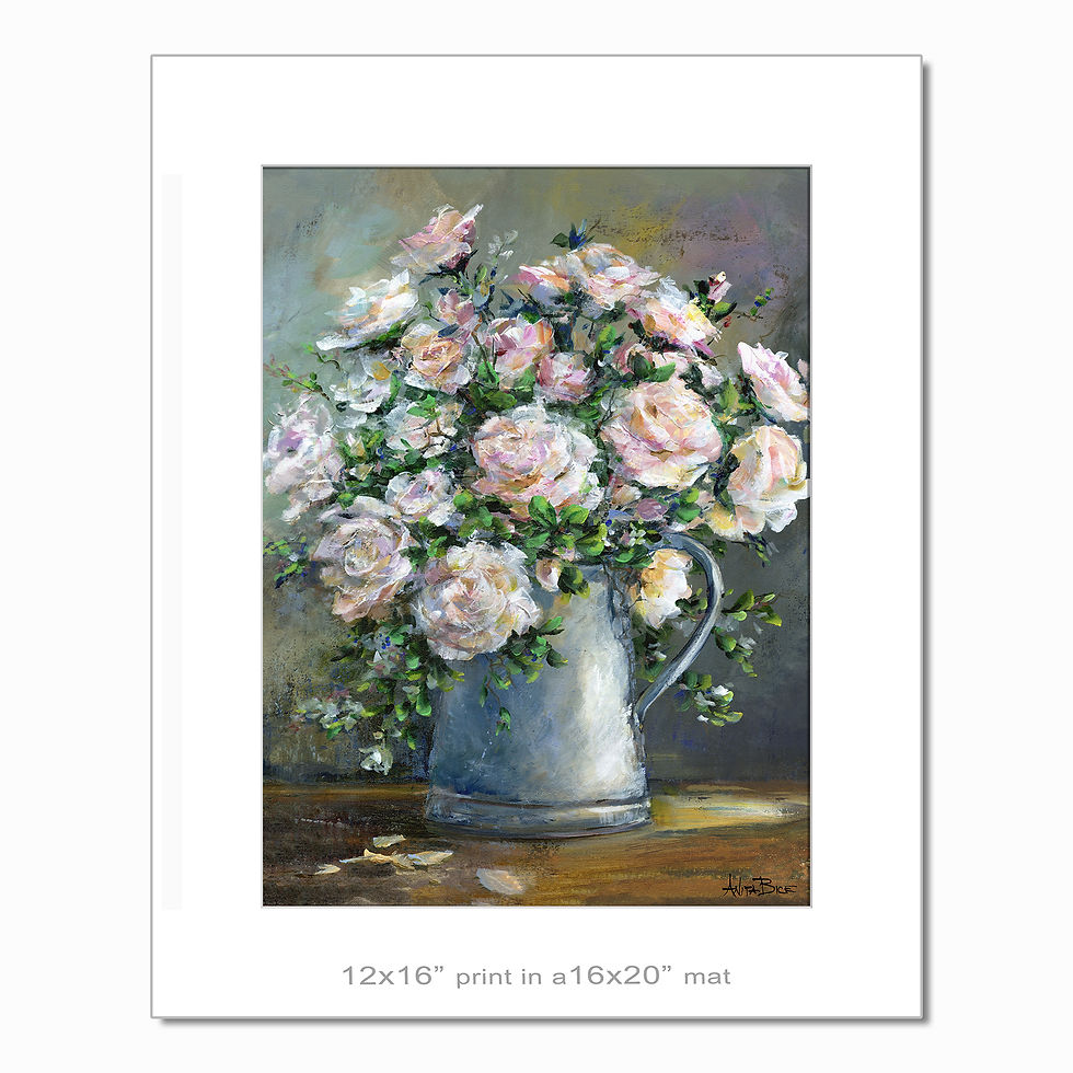Thumbnail: "Grandmother's Roses - small prints"