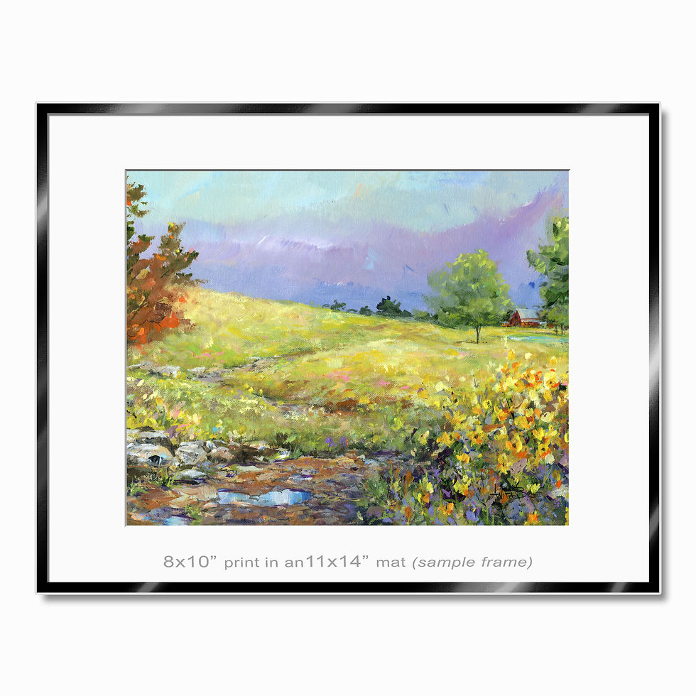 Thumbnail: "Meadow Walk - small prints"