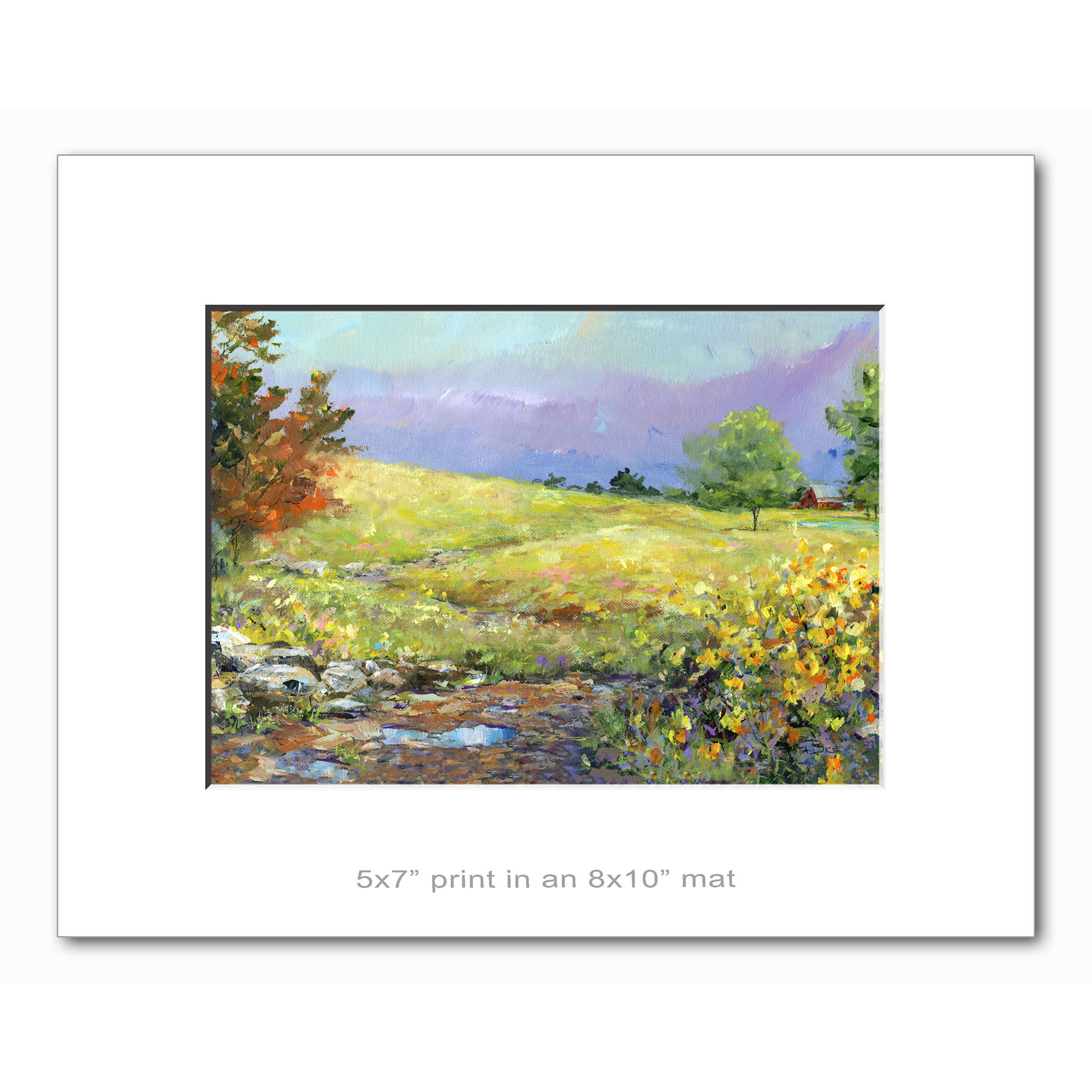 "Meadow Walk - small prints"