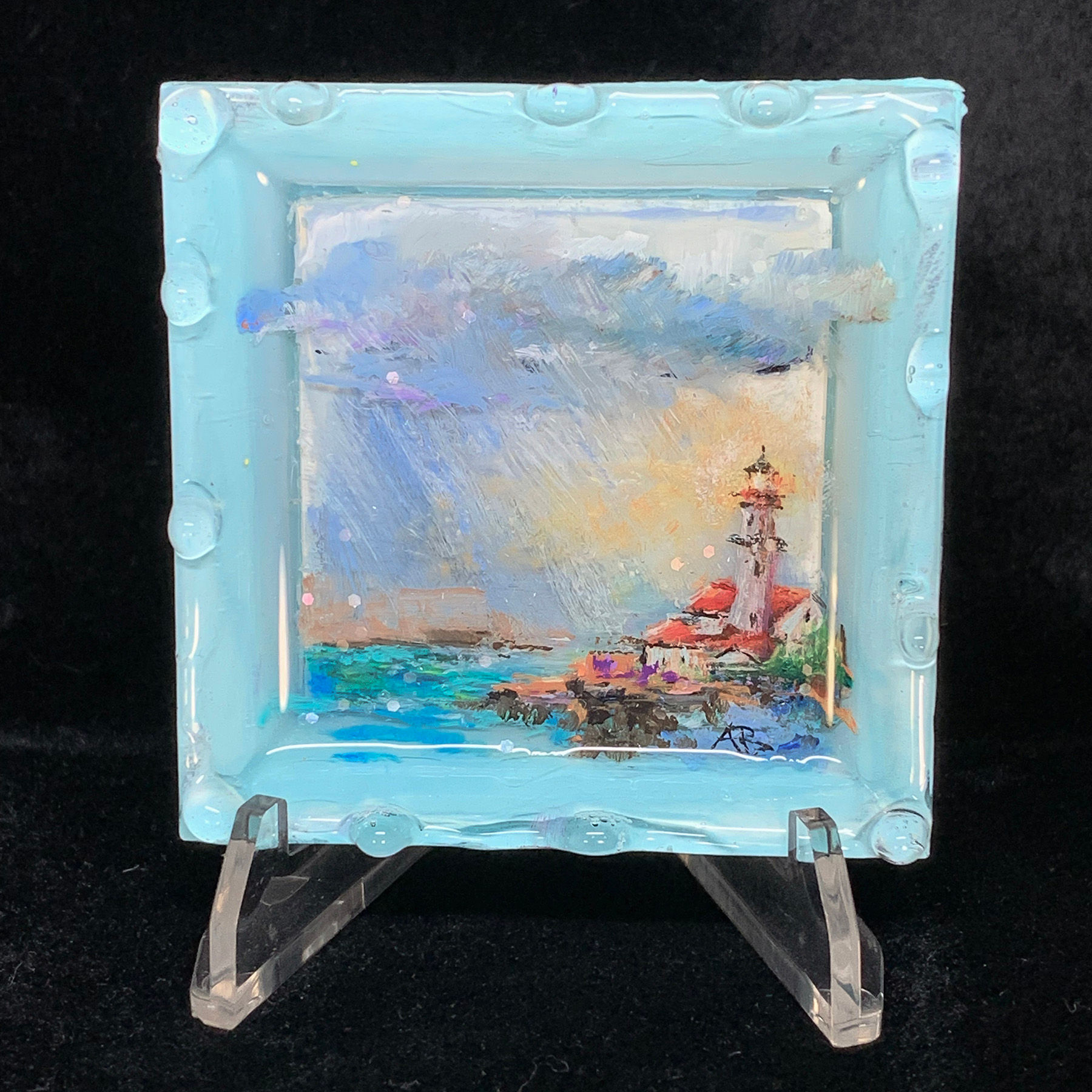 Resin Art -Lighthouse