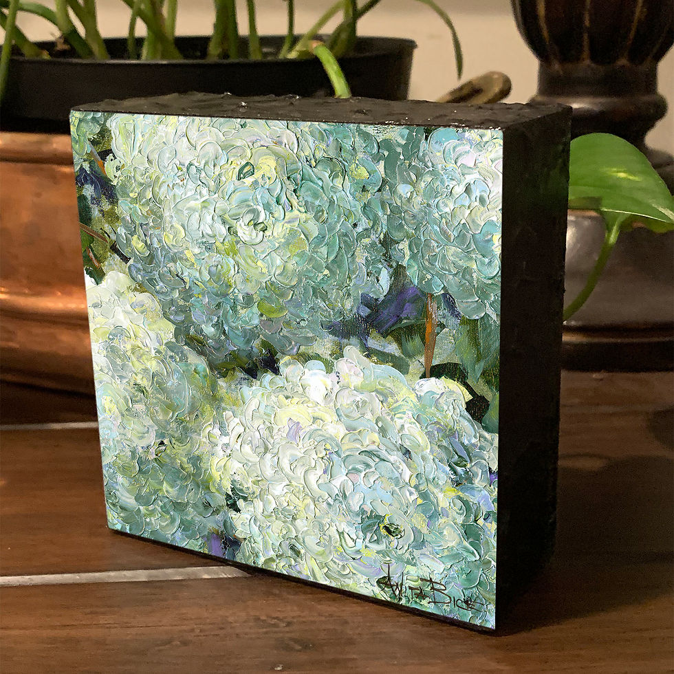 Thumbnail: "Hydrangea Up Close"_4x4minis
