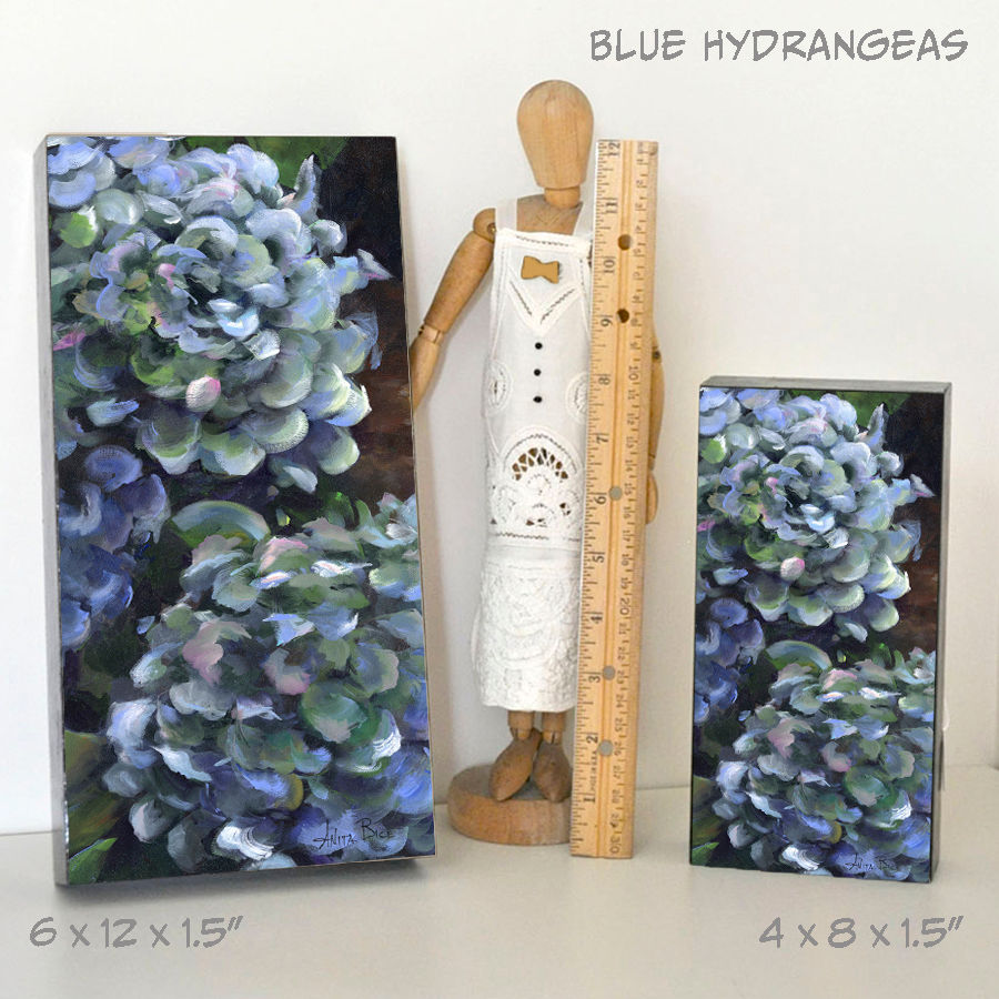 Thumbnail: "Blue Hydrangeas"