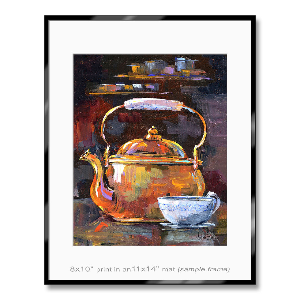 Thumbnail: "Teapot 5 - small prints"