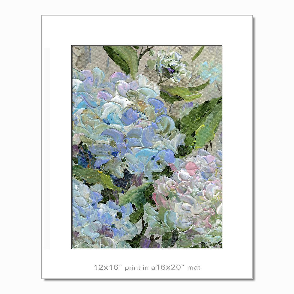Thumbnail: "Hydrangea Study - 8 - small prints"