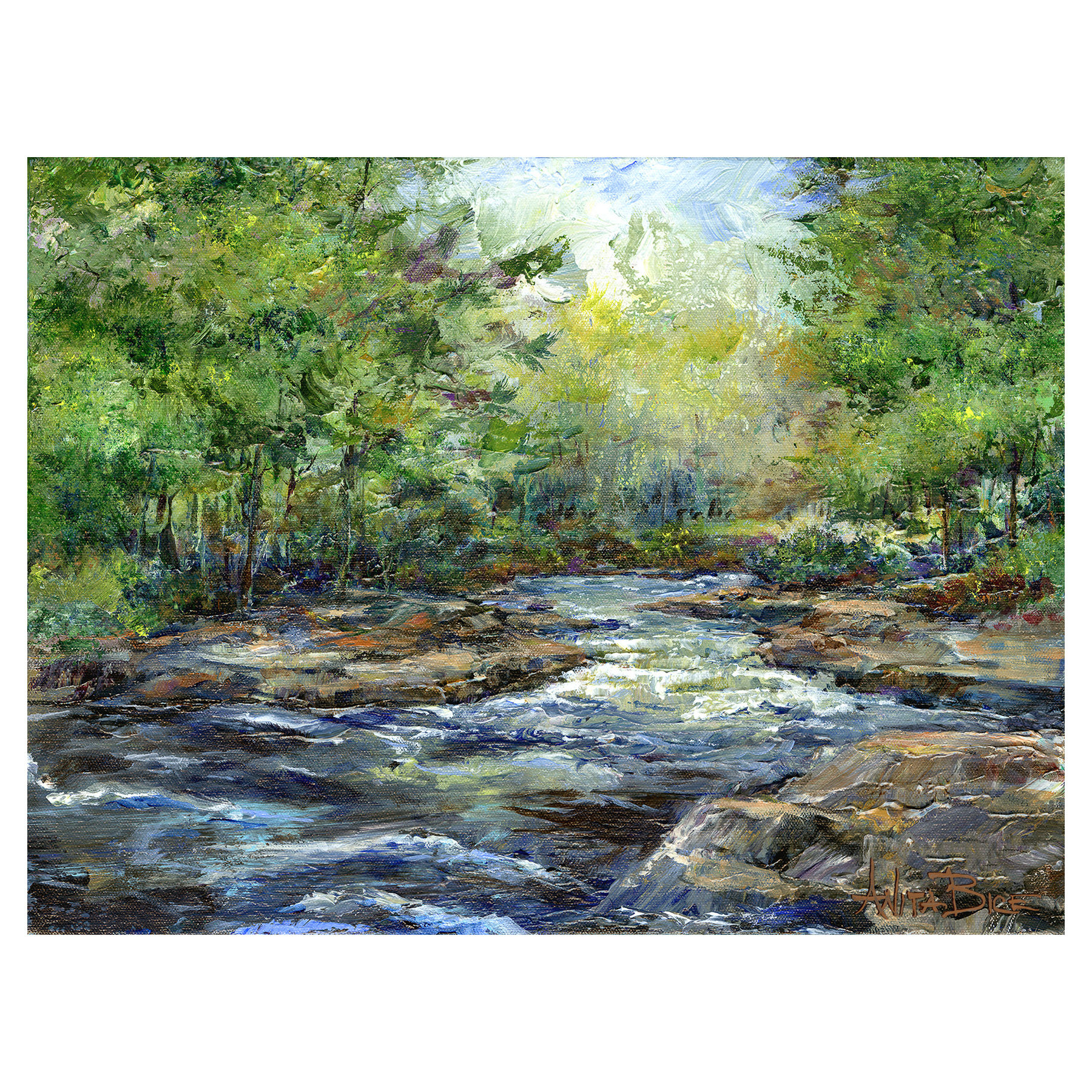 "Spring Thaw - print"