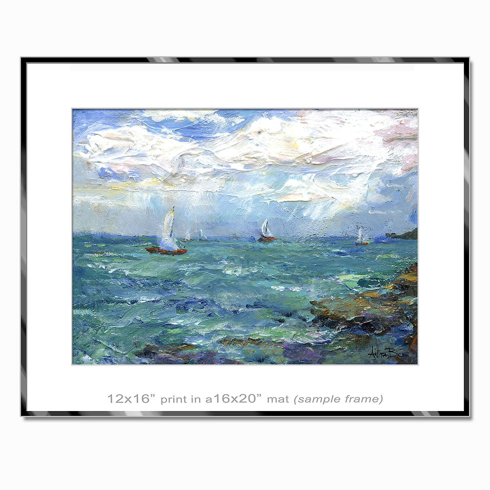Thumbnail: "Summer Sailing - small prints"