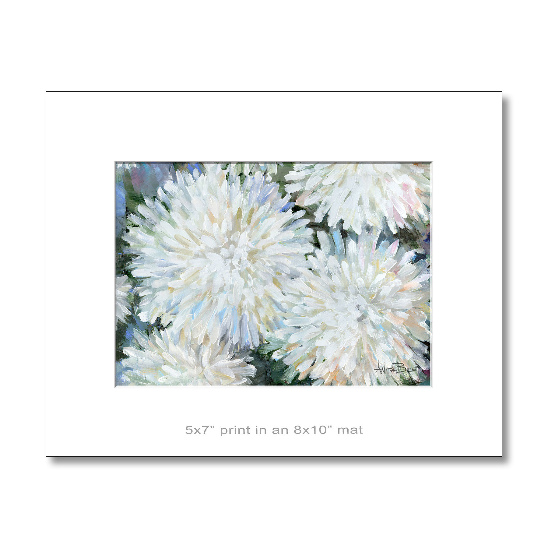"Floral Fireworks - small prints"