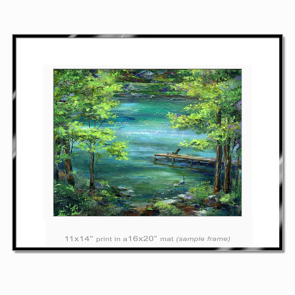 Thumbnail: "Lakeside - 2 - small prints"
