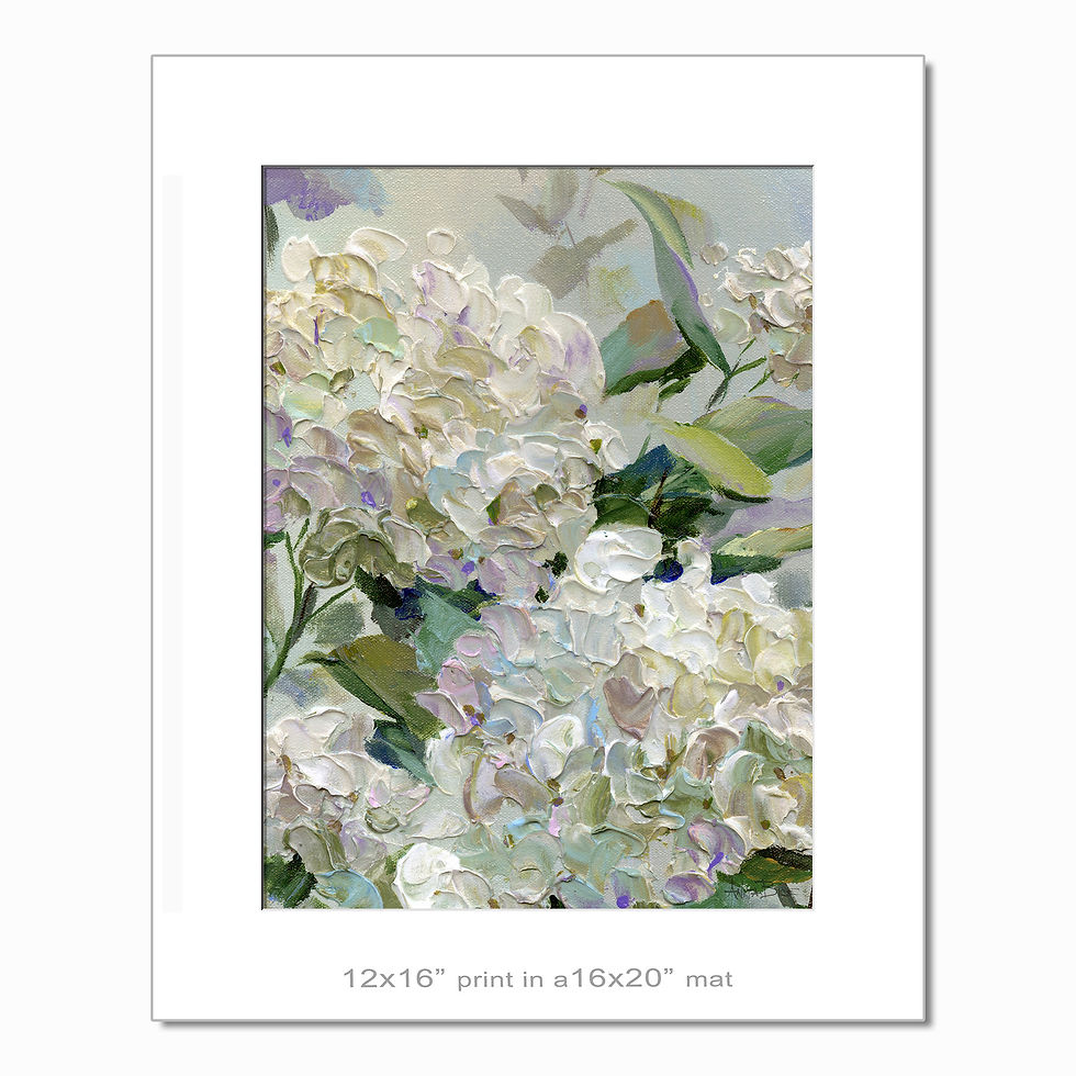 Thumbnail: "Hydrangea Study - 16 - small prints"