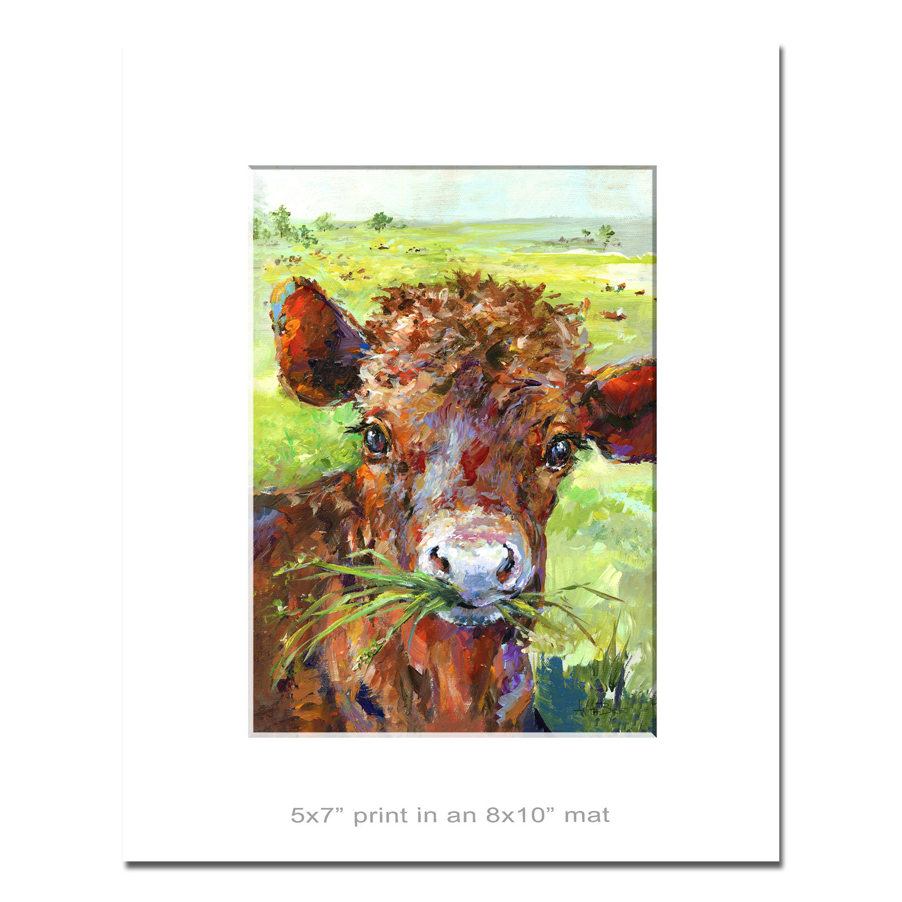 Chester, the Cow- small prints"
