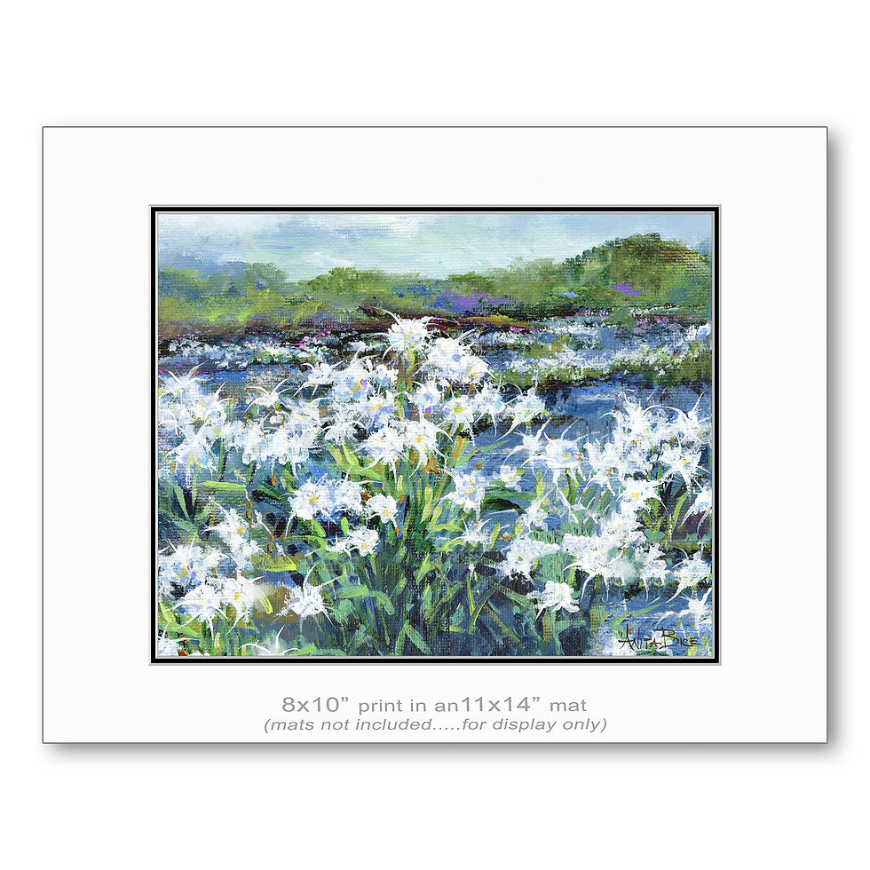 Thumbnail: "Cahaba Lilies_Horiz_print"