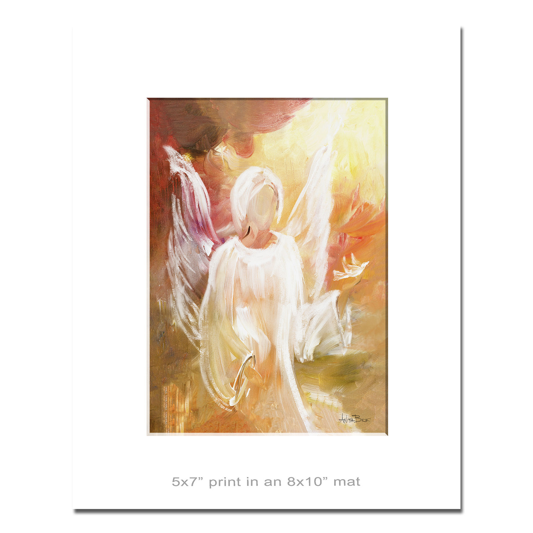 "Angel of Peace - small prints"