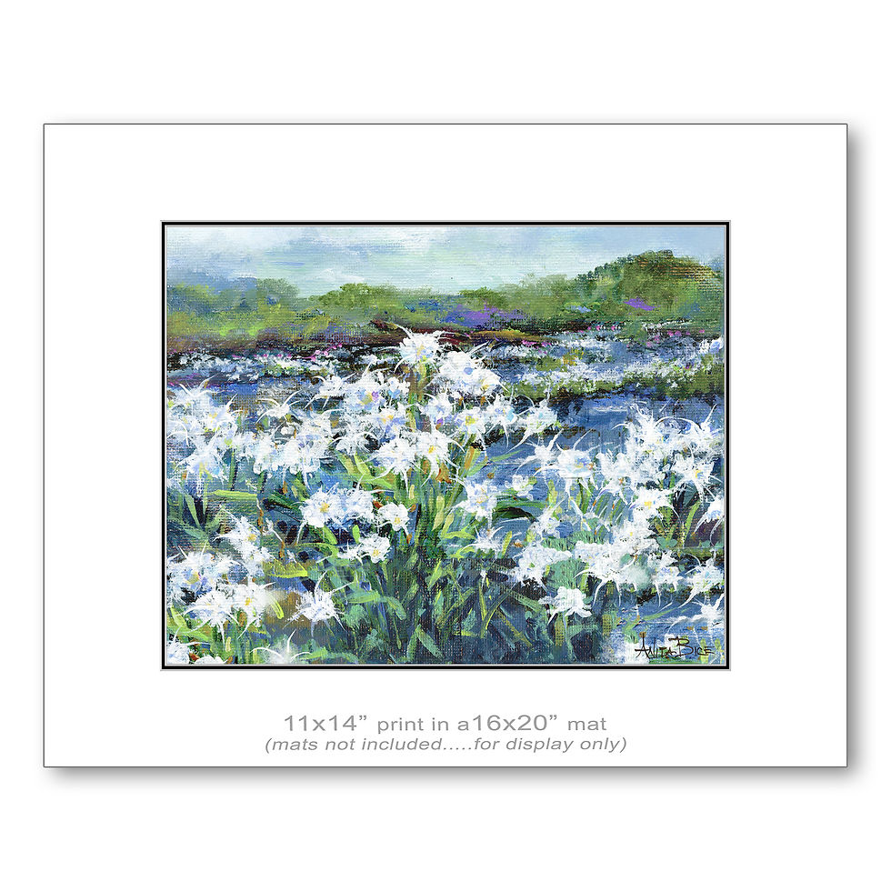 Thumbnail: "Cahaba Lilies_Horiz_print"