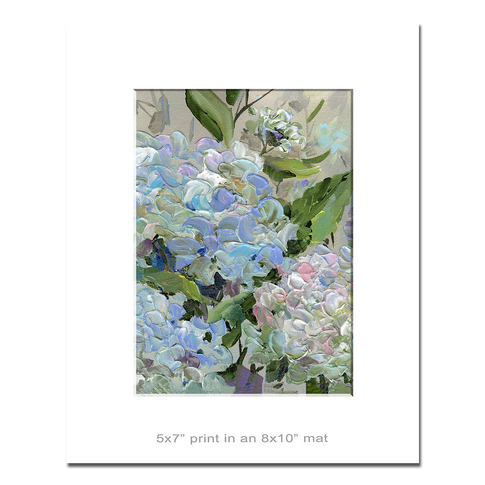 Thumbnail: "Hydrangea Study - 8 - small prints"