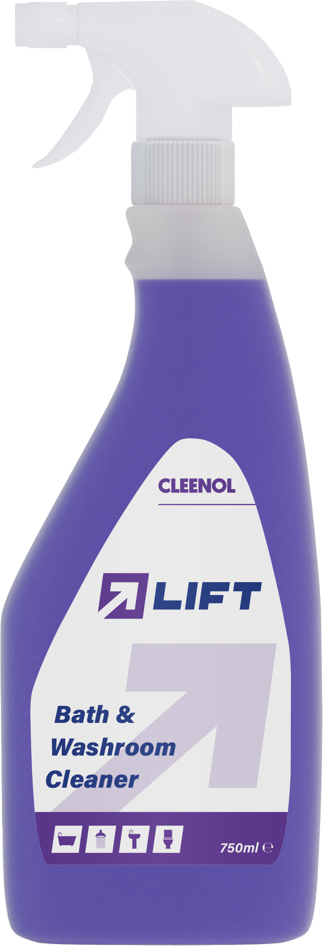 Lift Bath & Washroom Cleaner, 6x750ml