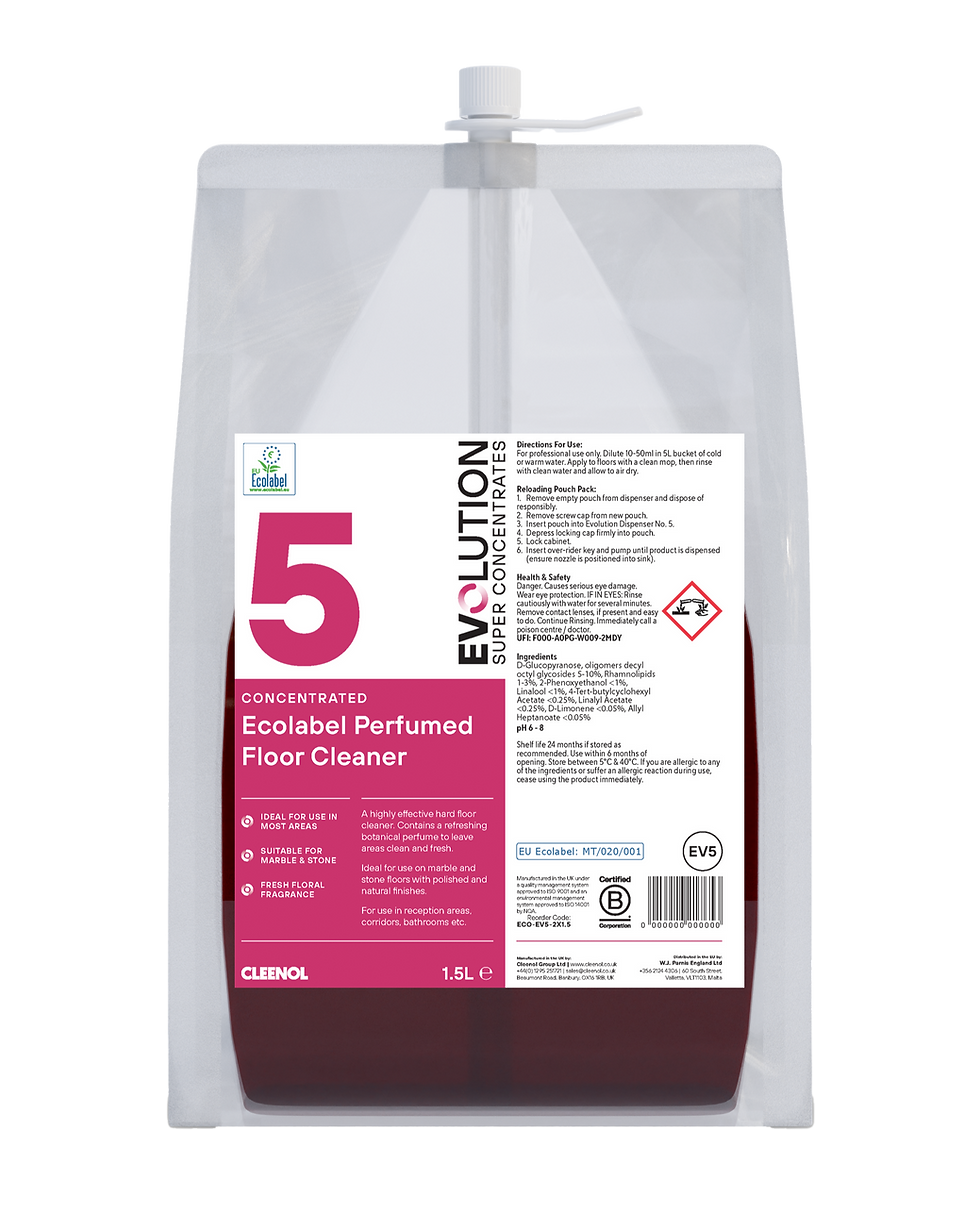Cleanol Ecolabel Perfumed Floor Cleaner concentrate
