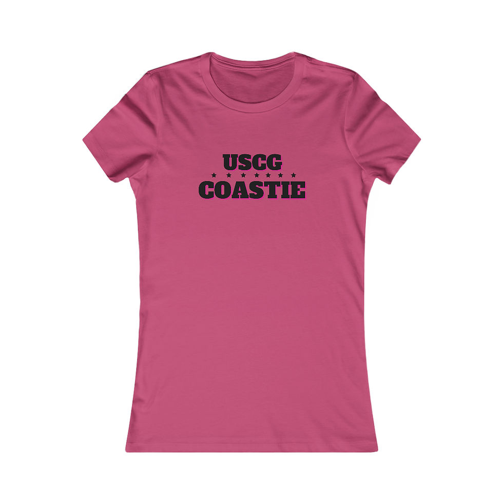 Thumbnail: Women's Fit USCG Coastie Tee