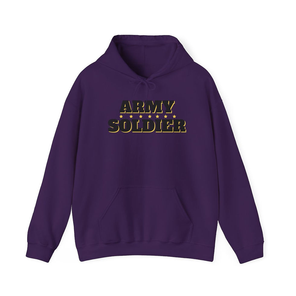 Thumbnail: Woman in Uniform Army Hoodie