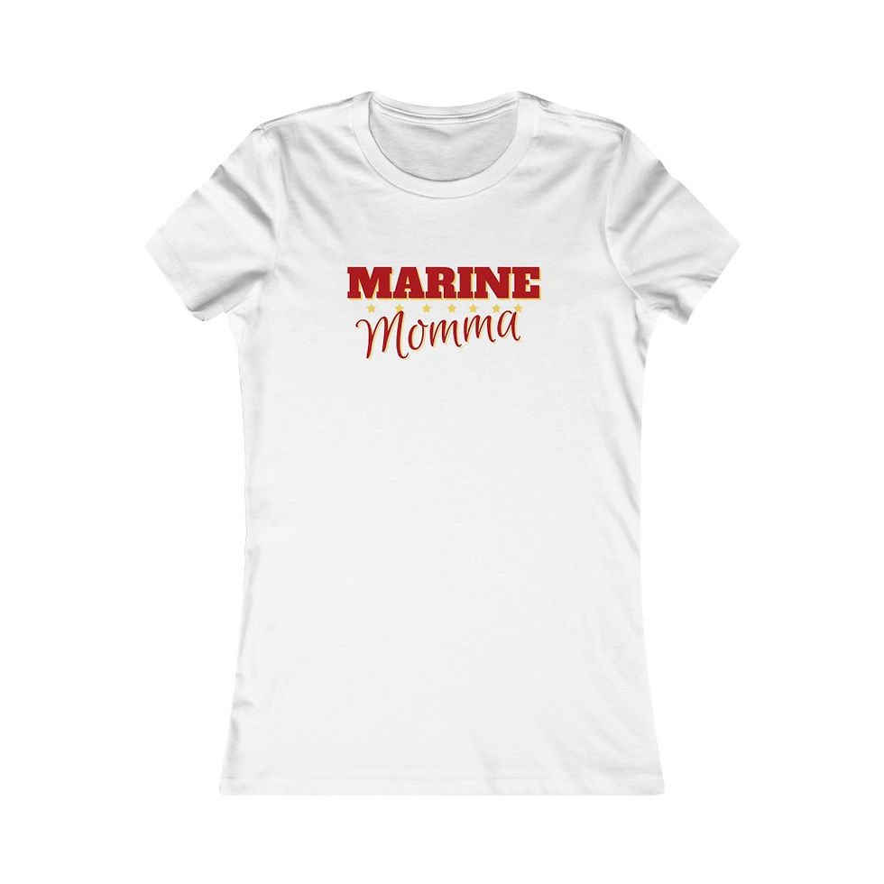 Thumbnail: Mommy & Me Marine Momma Tee