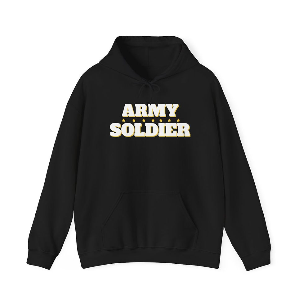 Thumbnail: Woman in Uniform Army Hoodie