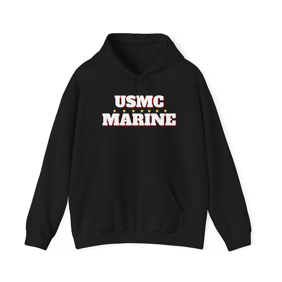 Thumbnail: Woman in Uniform USMC Hoodie