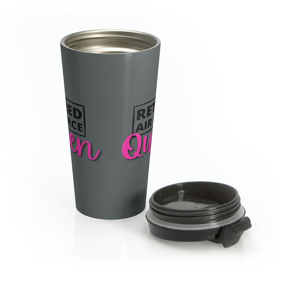 Thumbnail: Retired AF Queen Steel Travel Mug