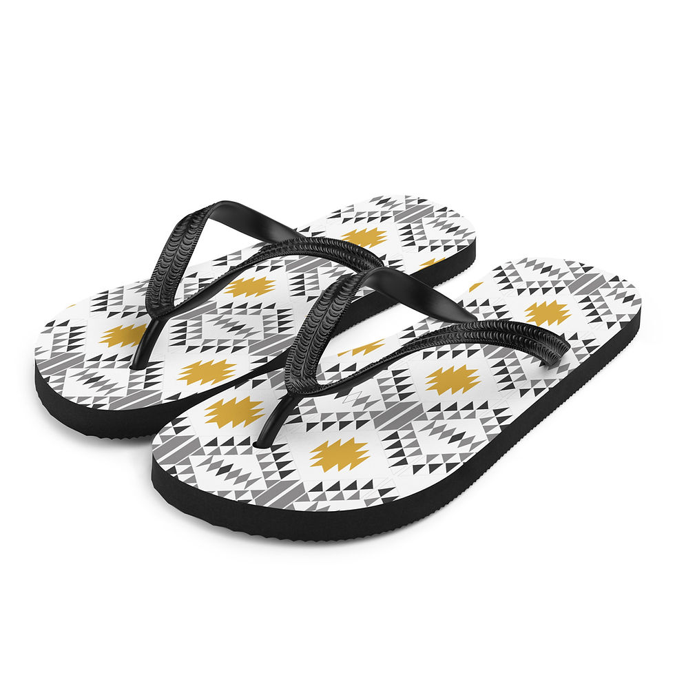Thumbnail: Salish Pride Flip-Flops