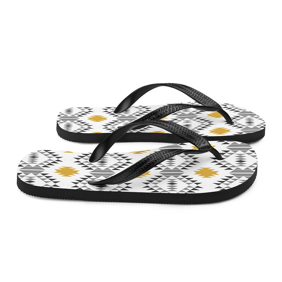 Thumbnail: Salish Pride Flip-Flops