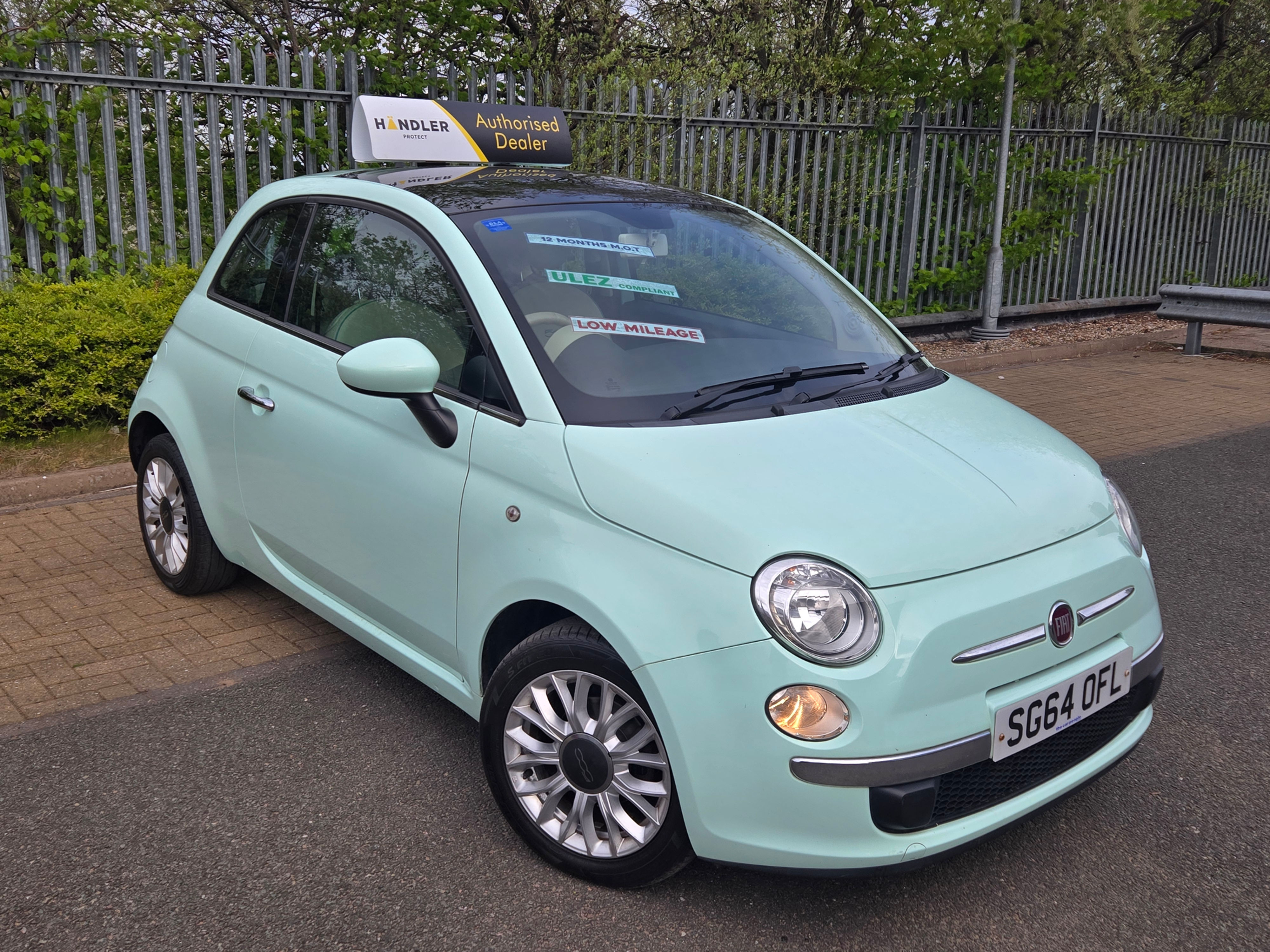 Fiat 500 1.2 Lounge Euro 6 (s/s) 3dr