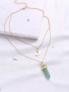 Collar con cuarzo