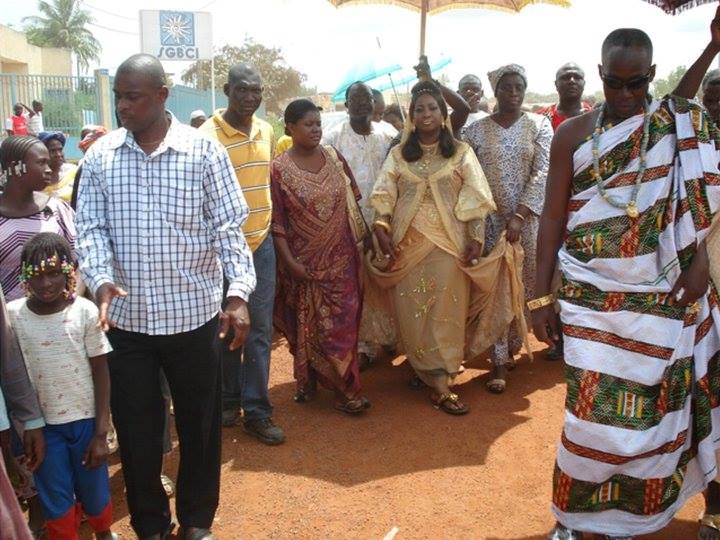 Facebook - Nubian Royals:
His Majesty Kouadjo Adou Bibi II & Her Majesty Empre