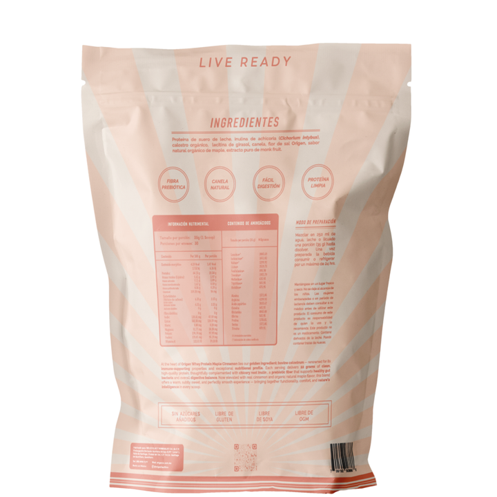 Whey Maple Cinnamon  · 1.05 Kg, vista 2 de 2