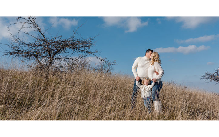 Családi fotó Győr környékén