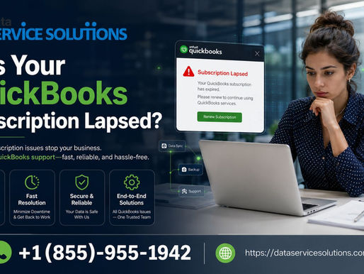quickbooks subscription has lapsed