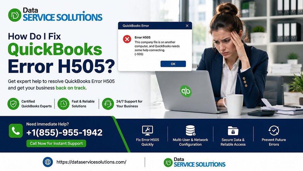 QuickBooks Error H505